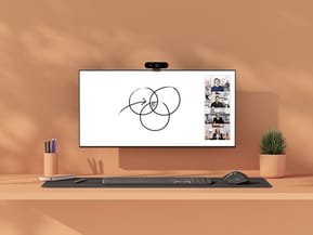 Logitech Scribe Blanc 1920 x 1080 pixels 15 ips 1080p, 119 x 573 x 149 mm, 1.1 kg  (960-001332) — image 7