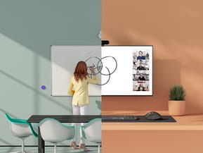 Logitech Scribe Blanc 1920 x 1080 pixels 15 ips 1080p, 119 x 573 x 149 mm, 1.1 kg  (960-001332) — image 8