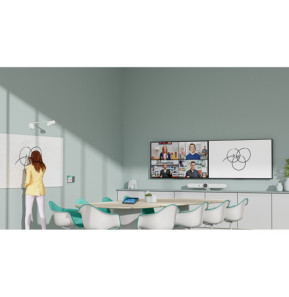 Logitech Scribe Blanc 1920 x 1080 pixels 15 ips 1080p, 119 x 573 x 149 mm, 1.1 kg  (960-001332)