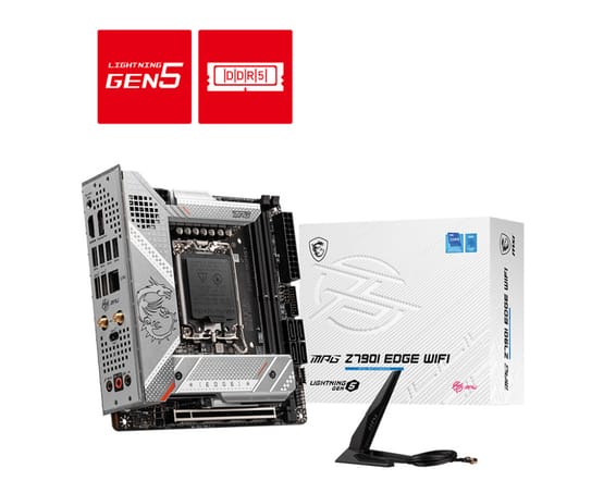 MSI MPG Z790I EDGE WIFI carte mère Intel Z790 LGA 1700 mini ITX (MPG Z790I EDGE WIFI)