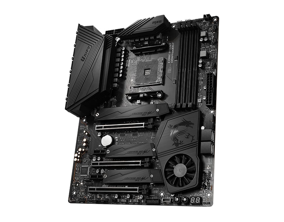 MSI MEG X570 UNIFY carte mère AMD X570 Emplacement AM4 ATX (MEG X570 UNIFY) — image 4