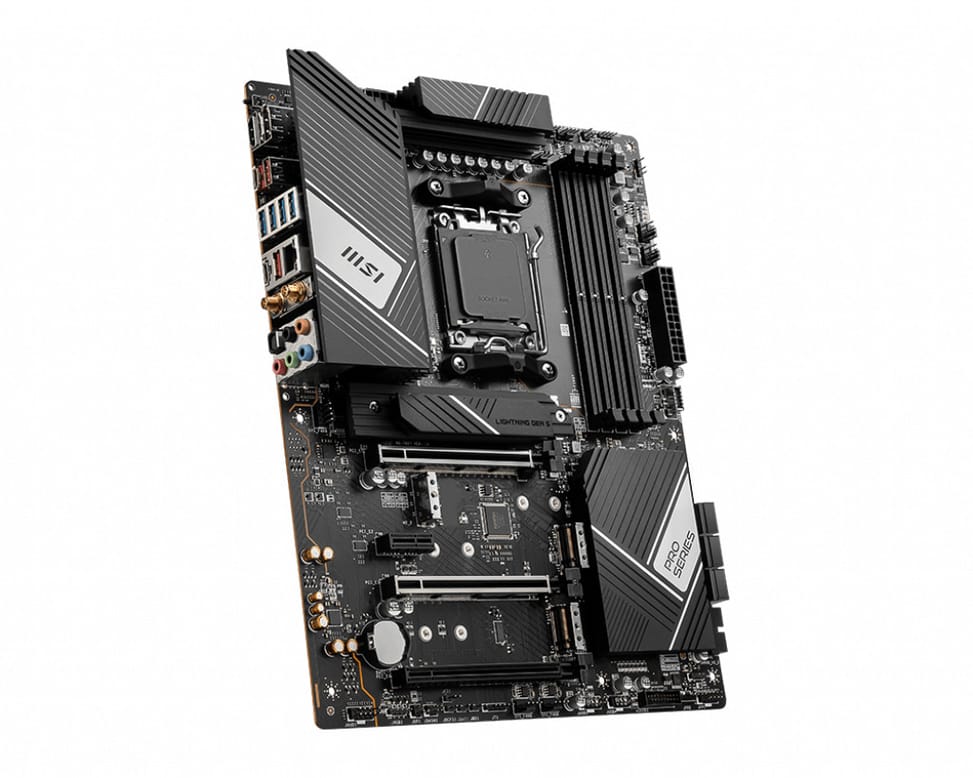 MSI PRO X670-P WIFI carte mère AMD X670 Emplacement AM5 ATX (PRO X670-P WIFI) — image 4