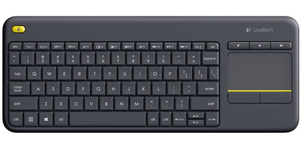 Logitech K400 Plus Tv clavier RF sans fil QWERTZ Allemand Noir (920-007127) — image 1