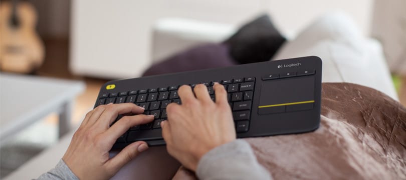 Logitech K400 Plus Tv clavier RF sans fil QWERTZ Allemand Noir (920-007127) — image 6