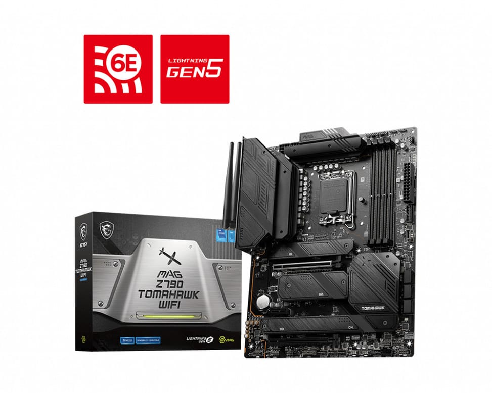 MSI MAG Z790 TOMAHAWK WIFI carte mère Intel Z790 LGA 1700 ATX (MAG Z790 TOMAHAWK WIFI) — image 1