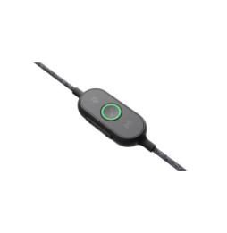 Logitech Zone Casque Avec fil Arceau Appels/Musique USB Type-C Graphite (981-000875)