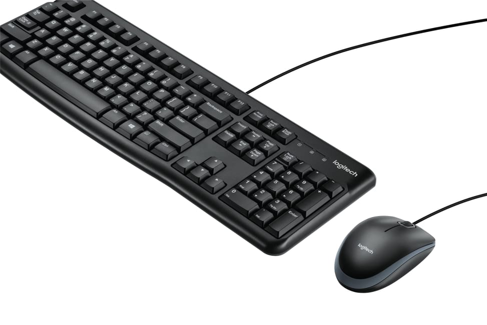 Logitech Desktop MK120 clavier Souris incluse USB QWERTY Noir Desktop MK120, NSEA & EER (920-002562) — image 2