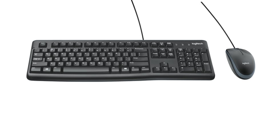 Logitech Desktop MK120 clavier Souris incluse USB QWERTY Noir Desktop MK120, NSEA & EER (920-002562) — image 3