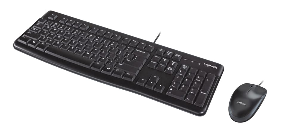 Logitech Desktop MK120 clavier Souris incluse USB QWERTY Noir Desktop MK120, NSEA & EER (920-002562) — image 7