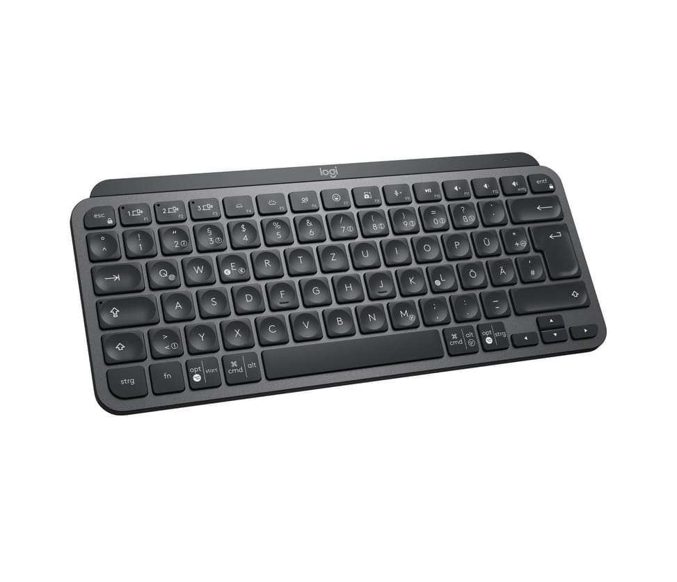 Logitech Mx Keys Mini For Business clavier RF sans fil + Bluetooth QWERTZ Allemand Graphite (920-010597) — image 4