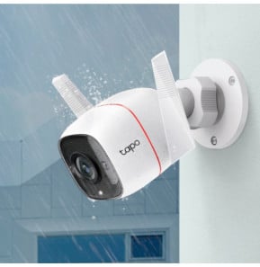 TP-Link TC65 caméra de sécurité Cosse Caméra de sécurité IP Extérieure 2304 x 1296 pixels Plafond/mur (TC65)