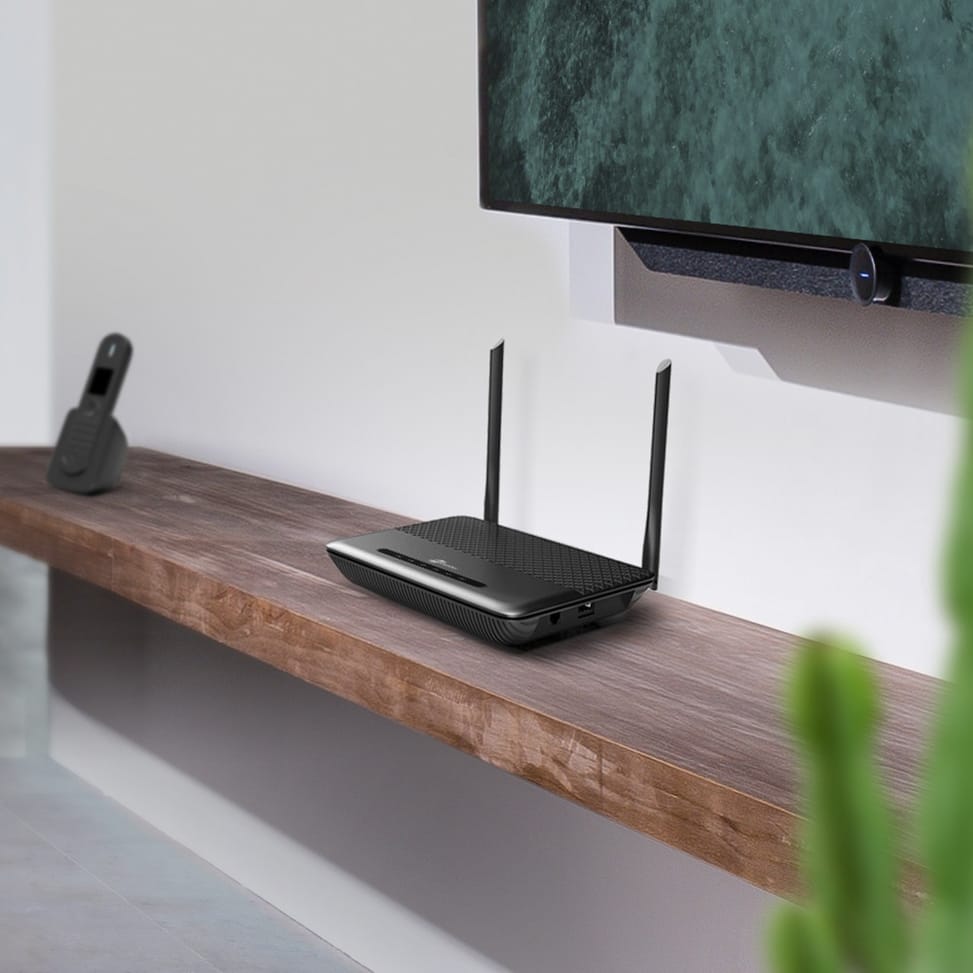 TP-Link TD-W9960V routeur sans fil Gigabit Ethernet Monobande (2,4 GHz) Noir (TD-W9960V (DE)) — image 4
