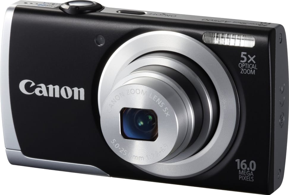 Appareil photo Canon PowerShot A2500 16MP/5X + Etui et Carte SD offerts — image 1