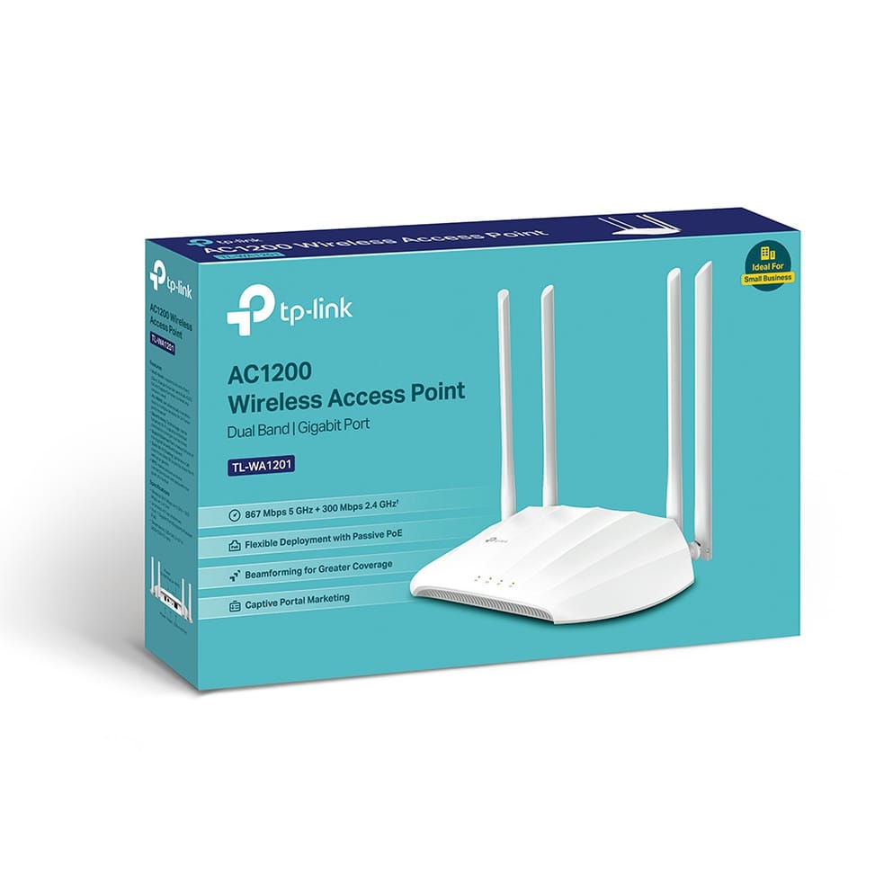 TP-Link TL-WA1201 point d'accès réseaux locaux sans fil 867 Mbit/s Blanc Connexion Ethernet, supportant l'alimentation via ce — image 3