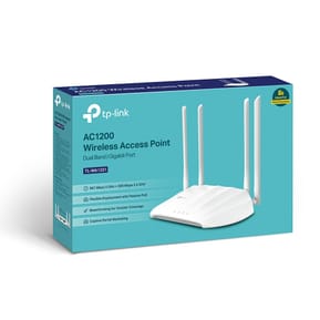 TP-Link TL-WA1201 point d'accès réseaux locaux sans fil 867 Mbit/s Blanc Connexion Ethernet, supportant l'alimentation via ce — image 3