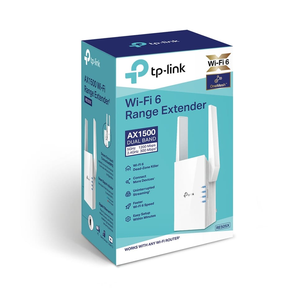 Répéteur WiFi 6 TP-Link RE505X WiFi 6 AX1500 — image 3