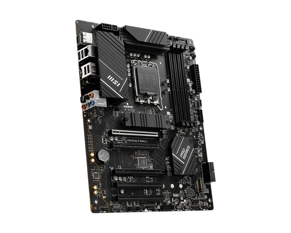 MSI PRO B760-P DDR4 II carte mère Intel B760 LGA 1700 ATX (PRO B760-P DDR4 II) — image 4