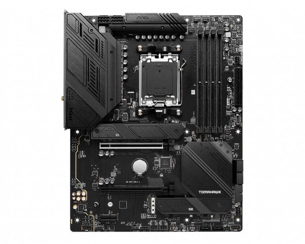 MSI MAG B650 Tomahawk WIFI AMD B650 Emplacement AM5 ATX (MAG B650 TOMAHAWK WIFI) — image 1