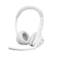 Micro-casque filaire Logitech H390 blanc - USB Type-A (981-001286)