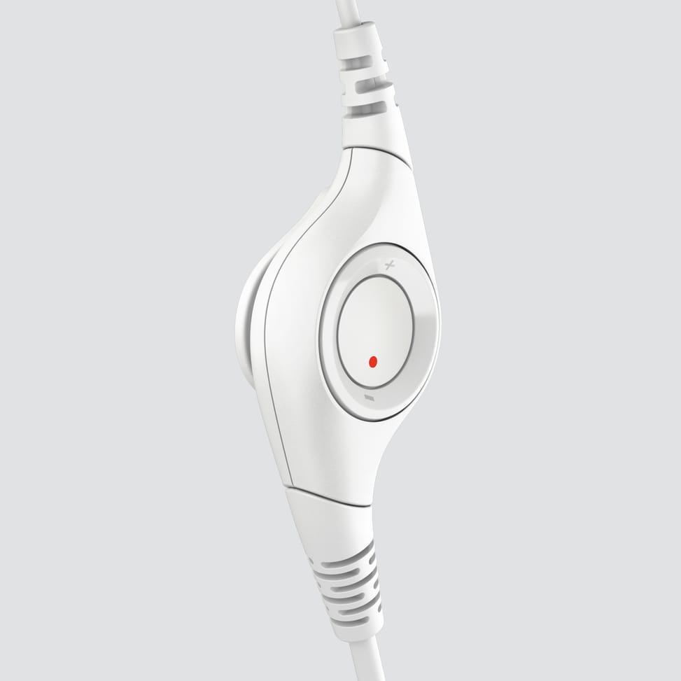 سماعة رأس بميكروفون سلكية Logitech H390 أبيض - USB Type-A (981-001286) — صورة 5