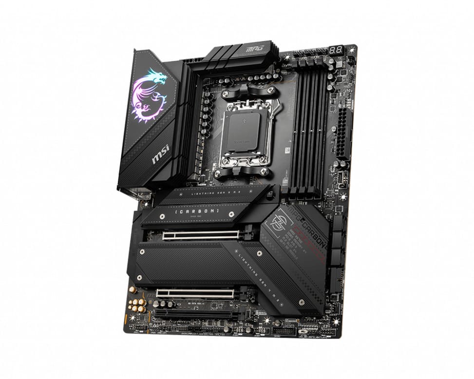 MSI MPG X670E CARBON WIFI carte mère AMD X670 Emplacement AM5 ATX (MPG X670E CARBON WIFI) — image 3