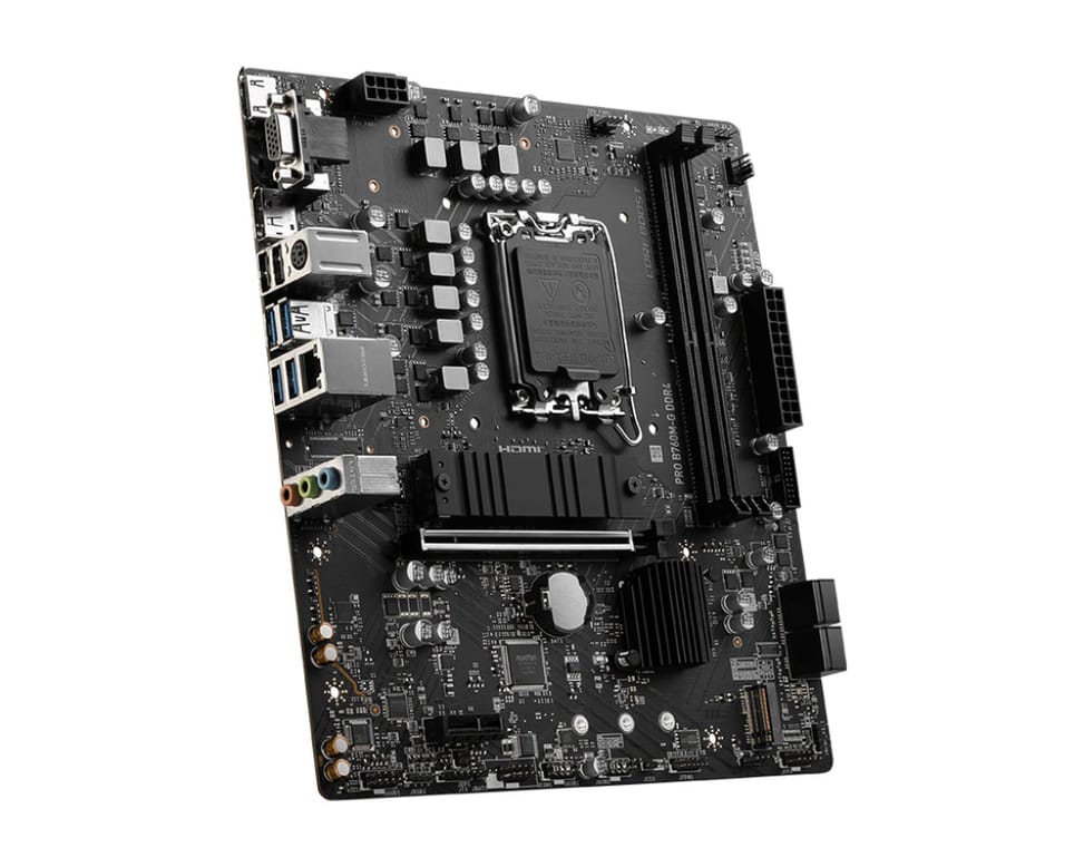 MSI PRO B760M-G DDR4 carte mère Intel B760 LGA 1700 micro ATX (PRO B760M-G DDR4) — image 4