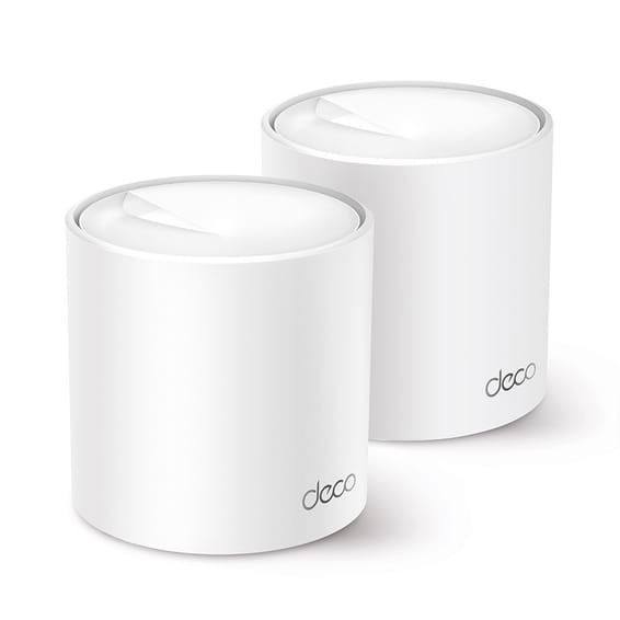 TP-Link Deco X60 Bi-bande (2,4 GHz / 5 GHz) Wi-Fi 6 (802.11ax) Blanc 2 Interne (DECO X60(2-PACK))