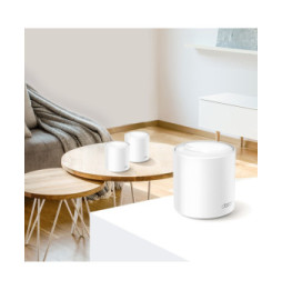TP-Link Deco X60 Bi-bande (2,4 GHz / 5 GHz) Wi-Fi 6 (802.11ax) Blanc 2 Interne (DECO X60(2-PACK))