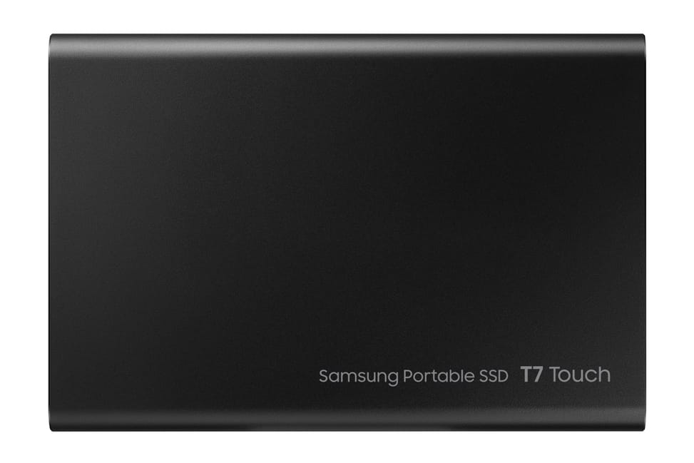 Samsung MU-PC2T0K 2 To Noir Portable SSD T7 Touch USB 3.2, NVMe, 2TB (MU-PC2T0K/WW) — image 2