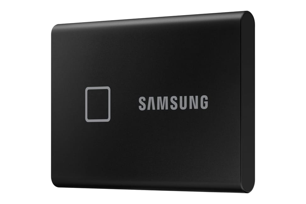 Samsung MU-PC2T0K 2 To Noir Portable SSD T7 Touch USB 3.2, NVMe, 2TB (MU-PC2T0K/WW) — image 4