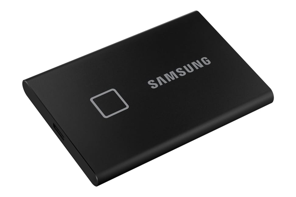 Samsung MU-PC2T0K 2 To Noir Portable SSD T7 Touch USB 3.2, NVMe, 2TB (MU-PC2T0K/WW) — image 5