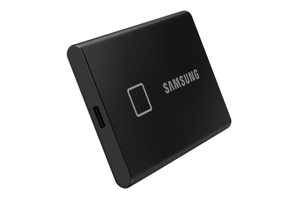 Samsung MU-PC2T0K 2 To Noir Portable SSD T7 Touch USB 3.2, NVMe, 2TB (MU-PC2T0K/WW) — image 7