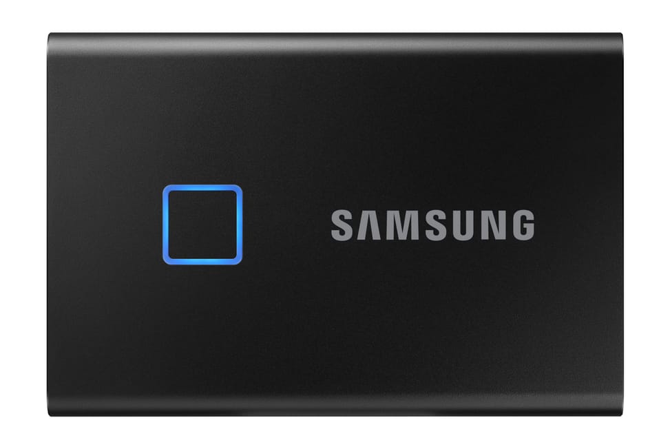 Samsung MU-PC2T0K 2 To Noir Portable SSD T7 Touch USB 3.2, NVMe, 2TB (MU-PC2T0K/WW) — image 8