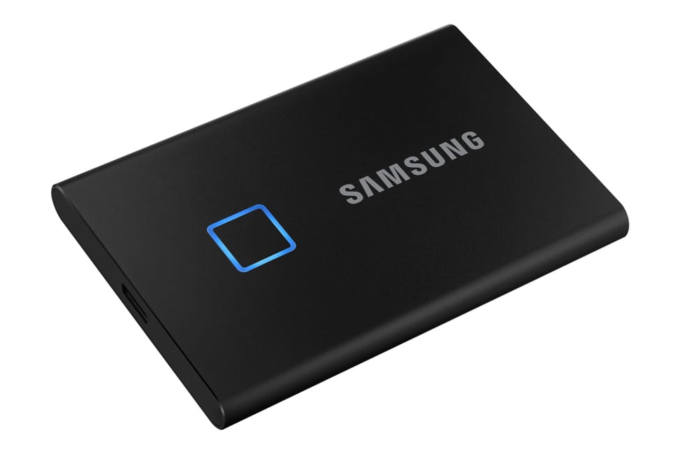 Samsung MU-PC2T0K 2 To Noir Portable SSD T7 Touch USB 3.2, NVMe, 2TB (MU-PC2T0K/WW) — image 11