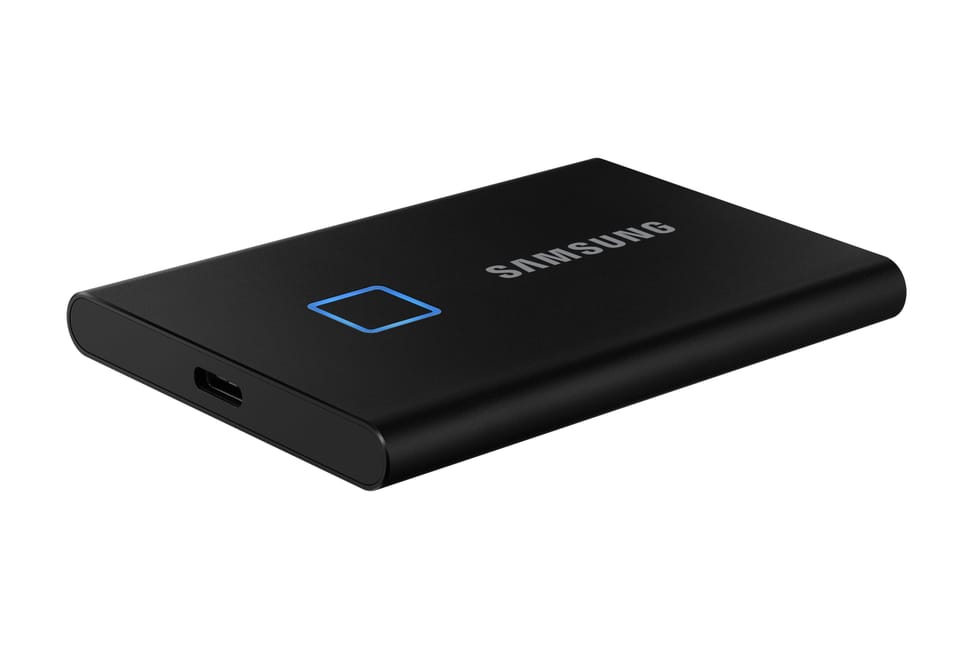 Samsung MU-PC2T0K 2 To Noir Portable SSD T7 Touch USB 3.2, NVMe, 2TB (MU-PC2T0K/WW) — image 12