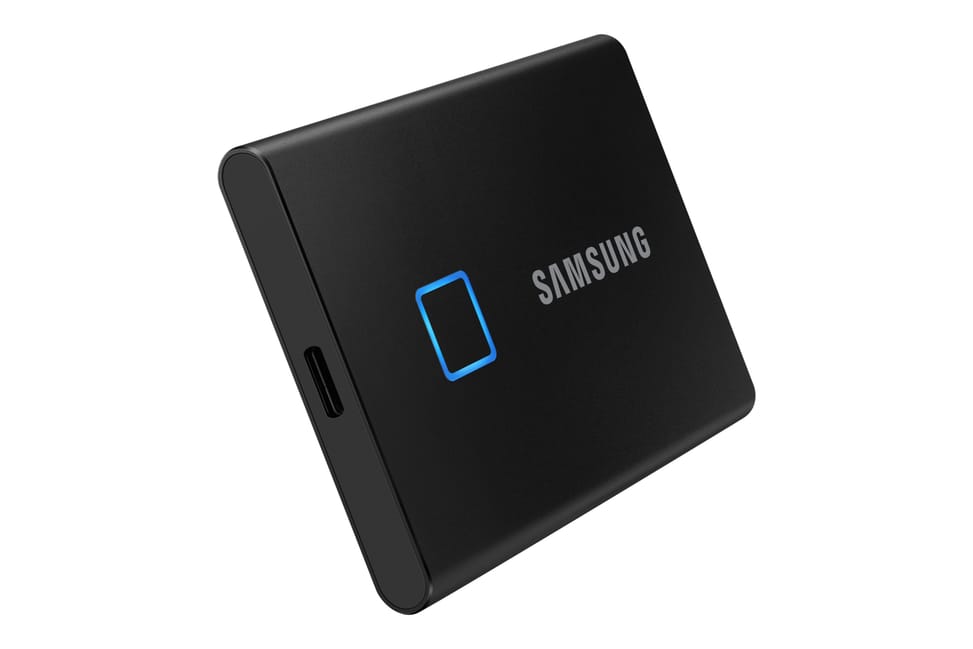 Samsung MU-PC2T0K 2 To Noir Portable SSD T7 Touch USB 3.2, NVMe, 2TB (MU-PC2T0K/WW) — image 13
