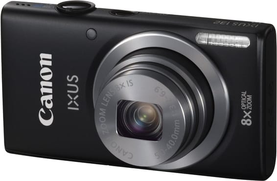 Appareil photo Canon IXUS 132 16MP/8X + Etui et Carte SD offerts