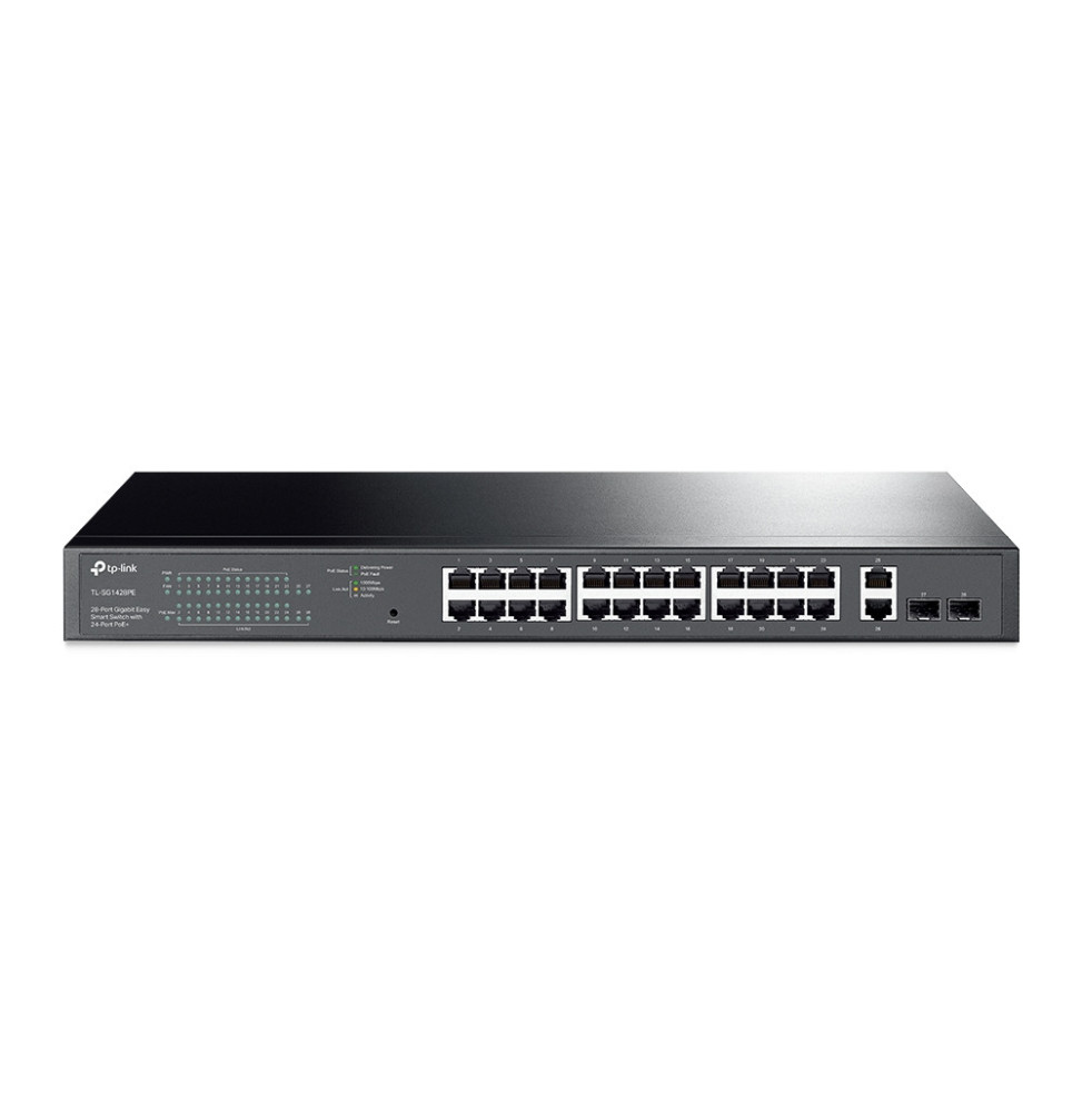 TP-Link TL-SG1428PE commutateur réseau Géré L2 Gigabit Ethernet (10/100/1000) Connexion Ethernet, supportant l'alimentation