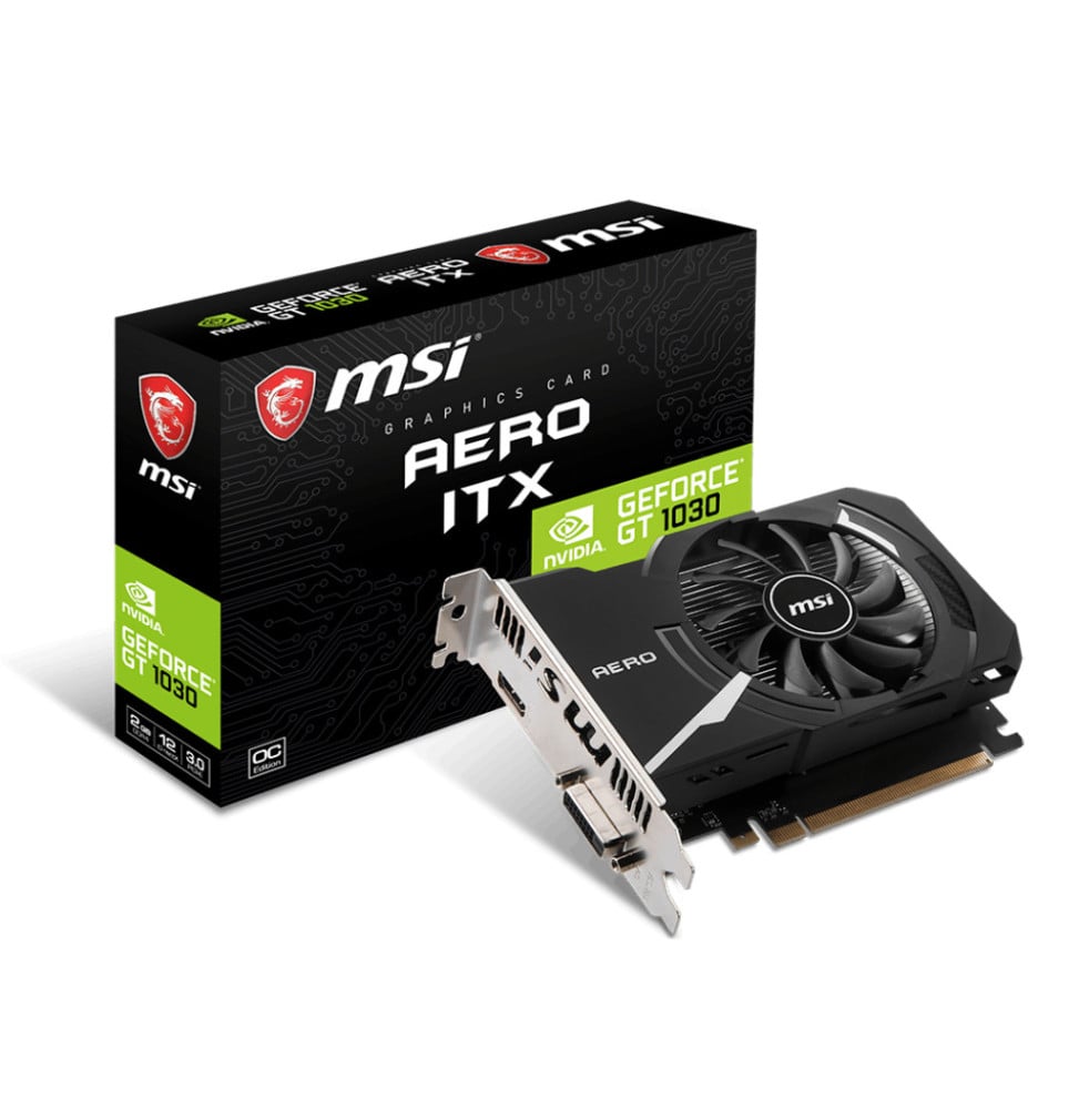 MSI V809-2824R carte graphique NVIDIA GeForce GT 1030 Go GDDR4