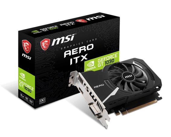 MSI V809-2824R carte graphique NVIDIA GeForce GT 1030 2 Go GDDR4 (V809-2824R)