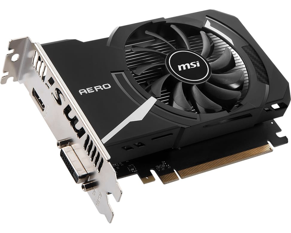 MSI V809-2824R carte graphique NVIDIA GeForce GT 1030 2 Go GDDR4 (V809-2824R) — image 3