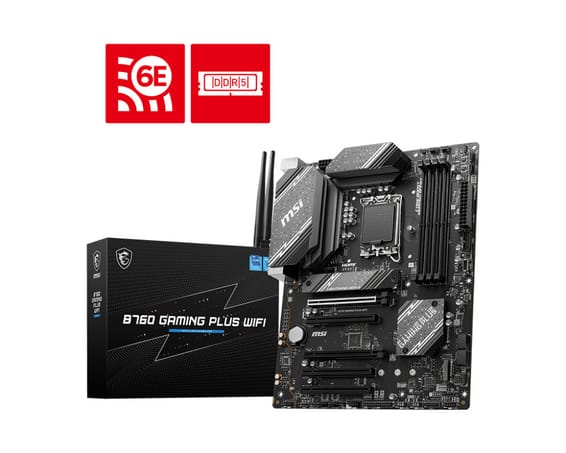 MSI B760 GAMING PLUS WIFI carte mère Intel B760 LGA 1700 ATX (B760 GAMING PLUS WIFI)