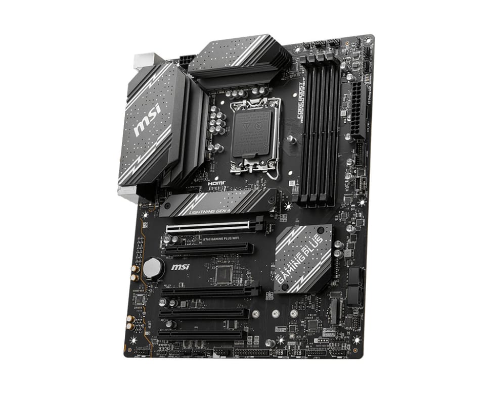 MSI B760 GAMING PLUS WIFI carte mère Intel B760 LGA 1700 ATX (B760 GAMING PLUS WIFI) — image 3