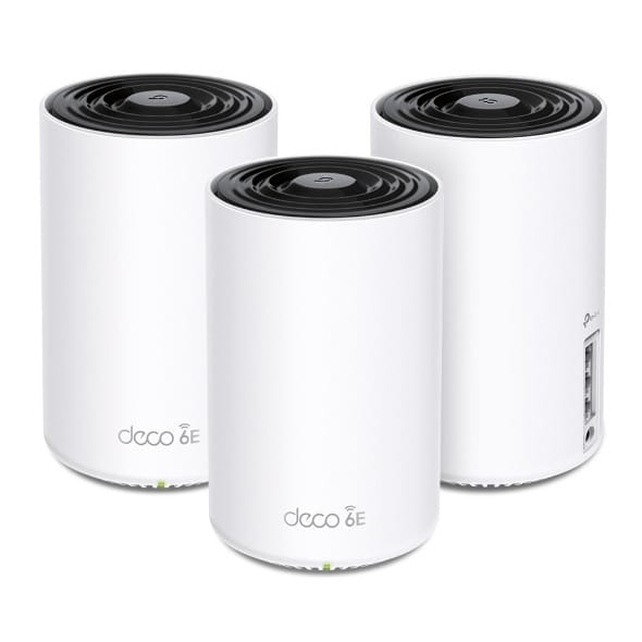 TP-Link Deco XE75 Tri-bande (2,4 GHz / 5 GHz / 6 GHz) Wi-Fi 6E (802.11ax) Blanc 3 Interne (DECO XE75(3-PACK)) — image 2
