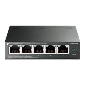 TP-Link TL-SG105PE commutateur réseau Géré L2 Gigabit Ethernet (10/100/1000) Connexion Ethernet, supportant l'alimentation via