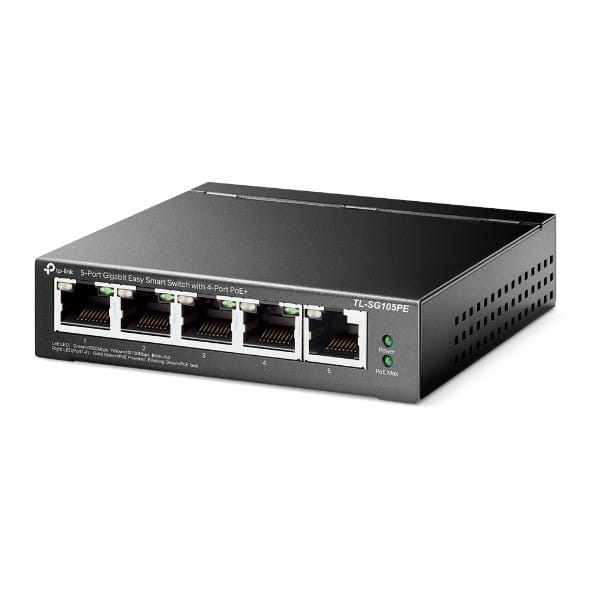 TP-Link TL-SG105PE L2 Managed Gigabit Ethernet Network Switch (10/100/1000) with Power over Ethernet — image 2