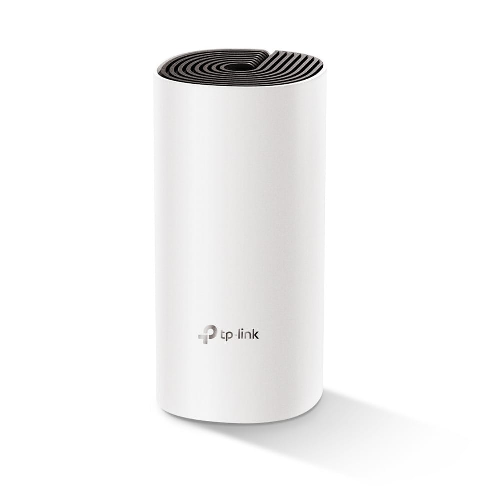TP-Link Deco E4 (1-pack) Bi-bande (2,4 GHz / 5 GHz) Wi-Fi 5 (802.11ac) Blanc, Gris Interne (DECO E4(1-PACK)) — image 1