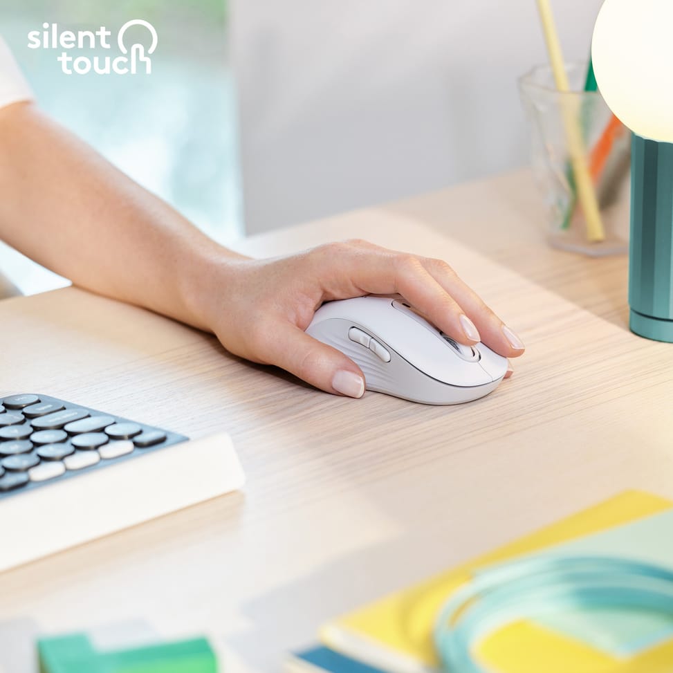 Logitech Signature M650 souris Gauche RF sans fil + Bluetooth Optique 2000 DPI (910-006240) — image 3