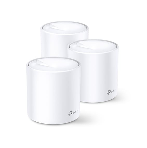 TP-Link Deco X60 Bi-bande (2,4 GHz / 5 GHz) Wi-Fi 6 (802.11ax) Blanc 2 Interne (DECO X60(3-PACK) V1)