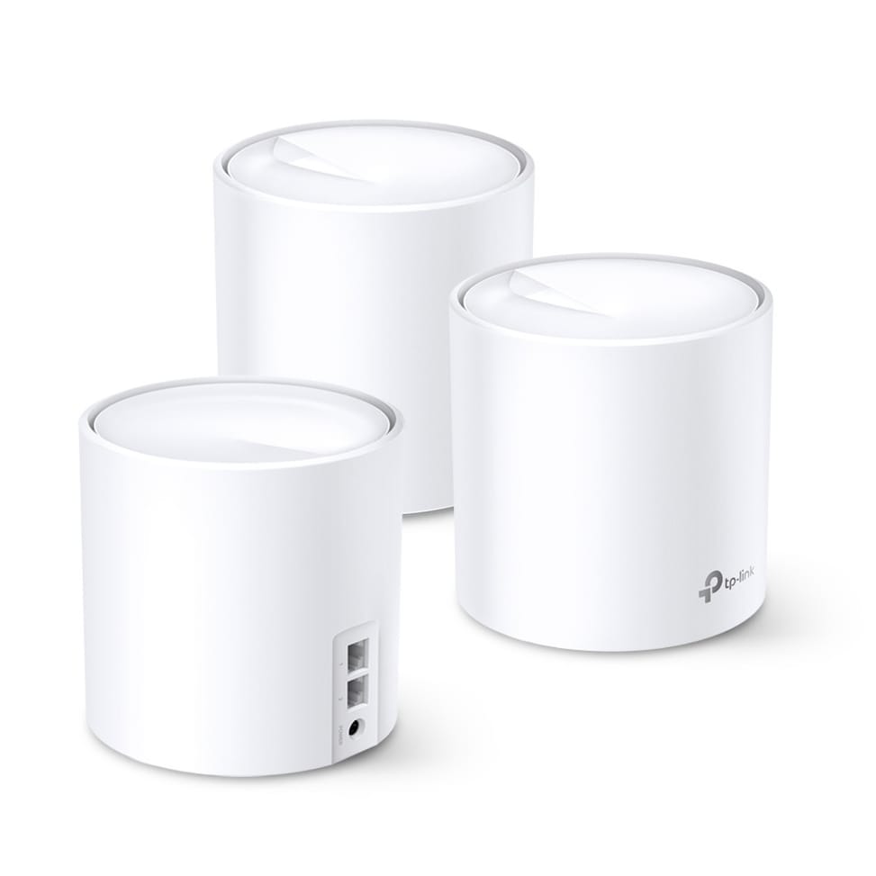 TP-Link Deco X60 Bi-bande (2,4 GHz / 5 GHz) Wi-Fi 6 (802.11ax) Blanc 2 Interne (DECO X60(3-PACK) V1) — image 2